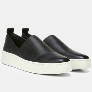 NWT Vince Leather Saxon-2 Slip On Sneaker